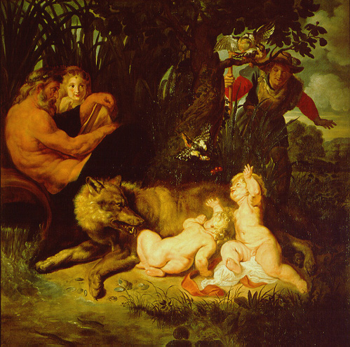Romulus and Remus Plaque